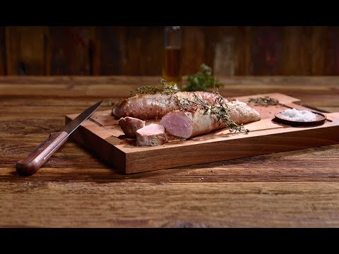 Schweinsfilet am Stück niedergaren