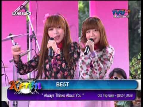 BE5T Live At Keren (07-12-2012) Courtesy TVRI