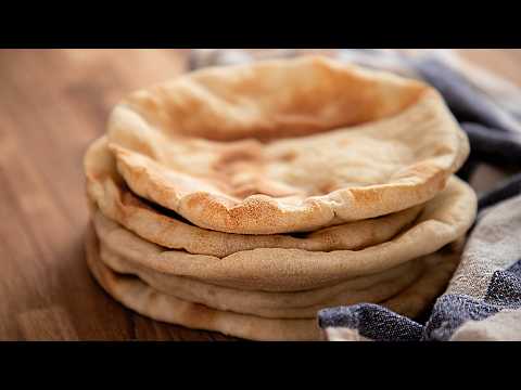 Perfect Pita Bread - Easiest Homemade Flat Bread Of Your Life