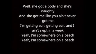 Dierks Bentley Somewhere On a Beach Lyrics (re-upload)