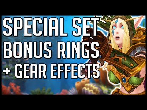 SET BONUSES RETURN? Patch 8.2 Gear Special Effects & UNIQUE TRINKET | WoW BfA