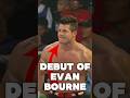 Evan Bourne's WWE DEBUT #wwe #wrestling #shorts