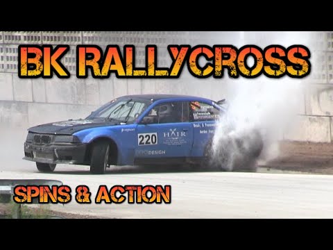 BK Rallycross Arendonk 8-2023: Spins & Action!