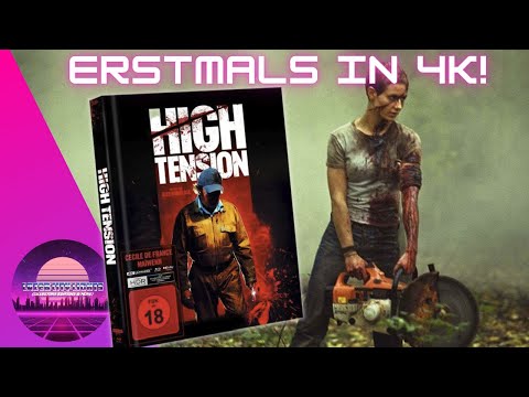 Weltpremiere! High Tension (Mediabook A, 4K-UHD) - REVIEW / UNBOXING