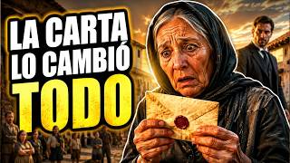 NADIE AYUDÓ A LA VIUDA DEL PUEBLO, HASTA QUE UN DESCONOCIDO LLEGÓ CON UNA CARTA QUE CAMBIÓ TODO