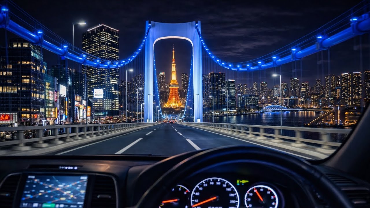 人生最高の東京ドライブ｜東京 夜景 8K Tokyo Night Drive