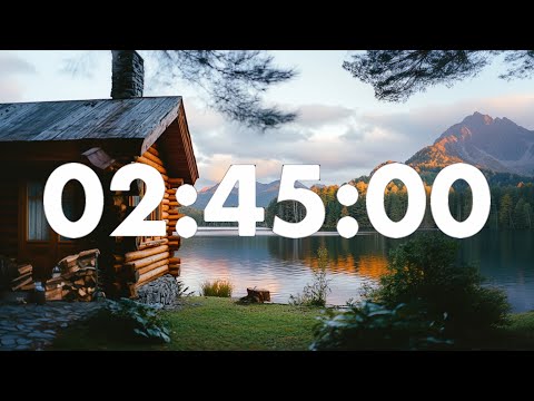 2-Hour 45 Minutes Timer with Soothing Ambient Sounds🎶🌌