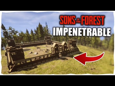 How To Build An Impenetrable and Historically "Accurate" Fort Sons Of The Forest