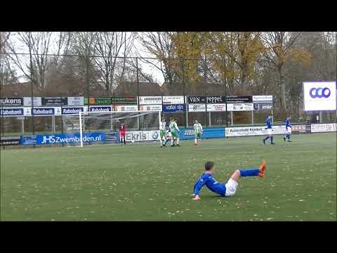 Assist en doelpunt Dylan tegen GVVV JO17 1