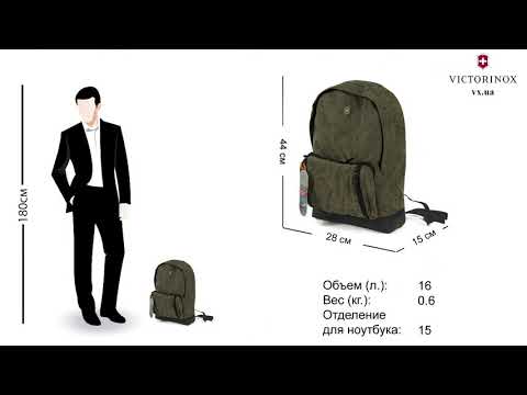 Рюкзак Victorinox Almont Classic Laptop Classic Olive Camo 