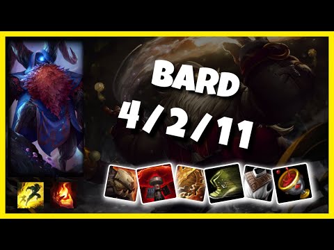 EU Challenger Bard SUPPORT (4/2/11) vs RAKAN Gameplay Replay - Patch 10.20