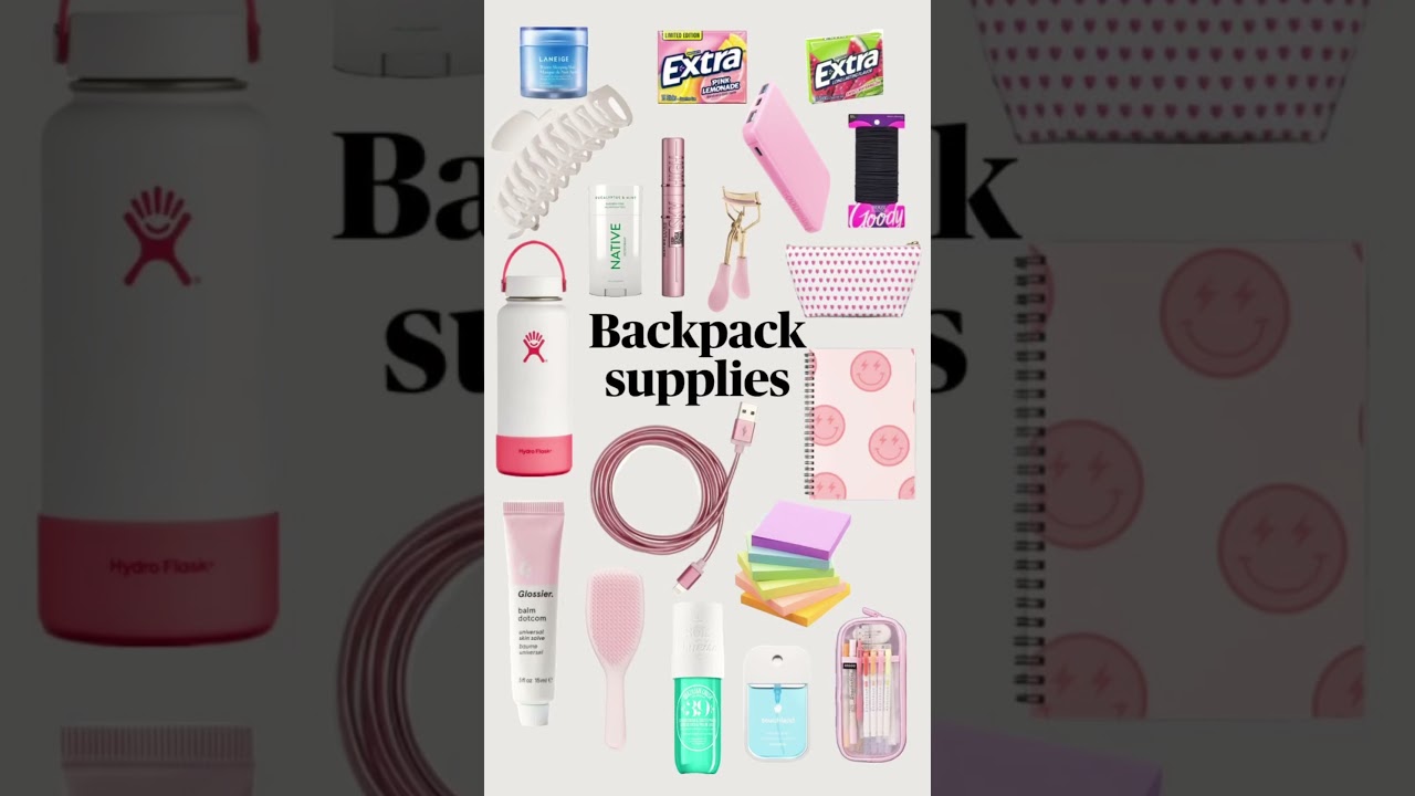 Backpack Supplies!!!#preppy #summervibes #fypシ #outfit #inspo #backtoschool #haul #fyp