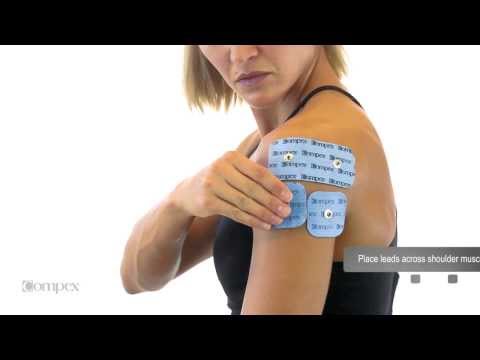 Posterior Lateral Deltoid Electrode Placement for Compex Muscle Stimulators