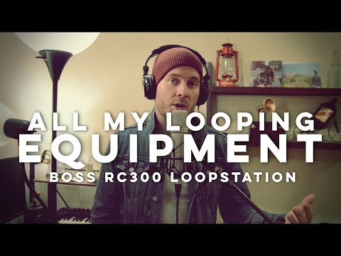 All My Looping Equipment For Live & Home!