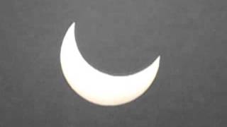 preview picture of video 'Napfogyatkozás / Solar eclipse'