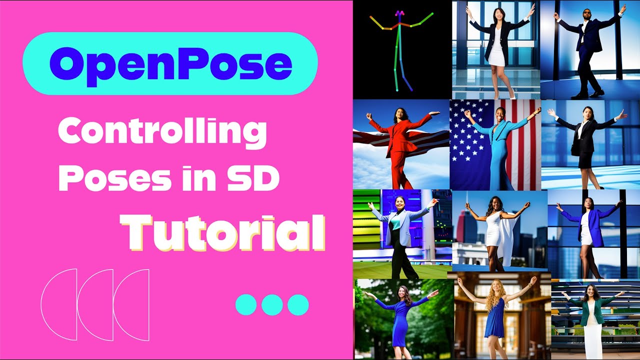 Character Poses: Using OpenPose and ControlNet with Stable Diffusion on RunPod