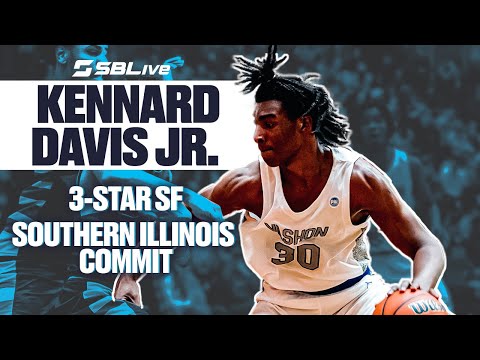 3⭐️ SOUTHERN ILLINOIS COMMIT KENNARD DAVIS JR. PUTS UP DOUBLE-DOUBLE IN SIMEON UPSET