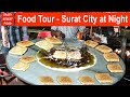 Yummy Food Tour Surat City Gujarat Night Tawa Chicken Butter Chicken Indian Street Food