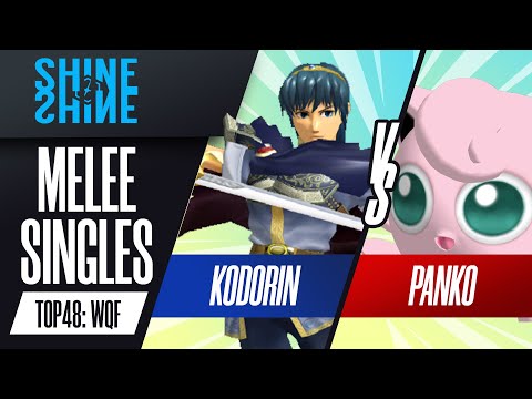 KoDoRiN vs Panko - Melee Singles Top 48: WQF - Shine 2022 | Marth vs Jigglypuff