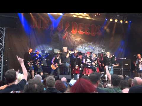 Dirty Deeds - ( ACDC Cover Band ) Live Rhein in Flammen 2013 (HD)