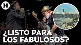 ¿Irás al concierto de los Fabulosos Cadillacs en el Zócalo? Esto es todo lo que debes saber