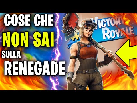 14 COSE CHE NON SAI SULLA RENEGADE RAIDER ! - Fortnite