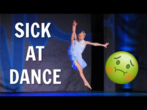 Sick with the flu at dance competition!