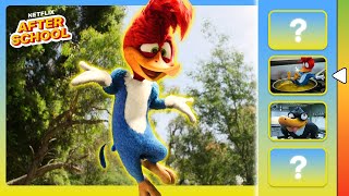 Woody's Try Not to Laugh CHALLENGE 😂 Woody Woodpecker Goes to Camp | Netflix After School