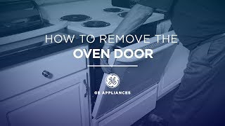 How to Remove the Oven Door