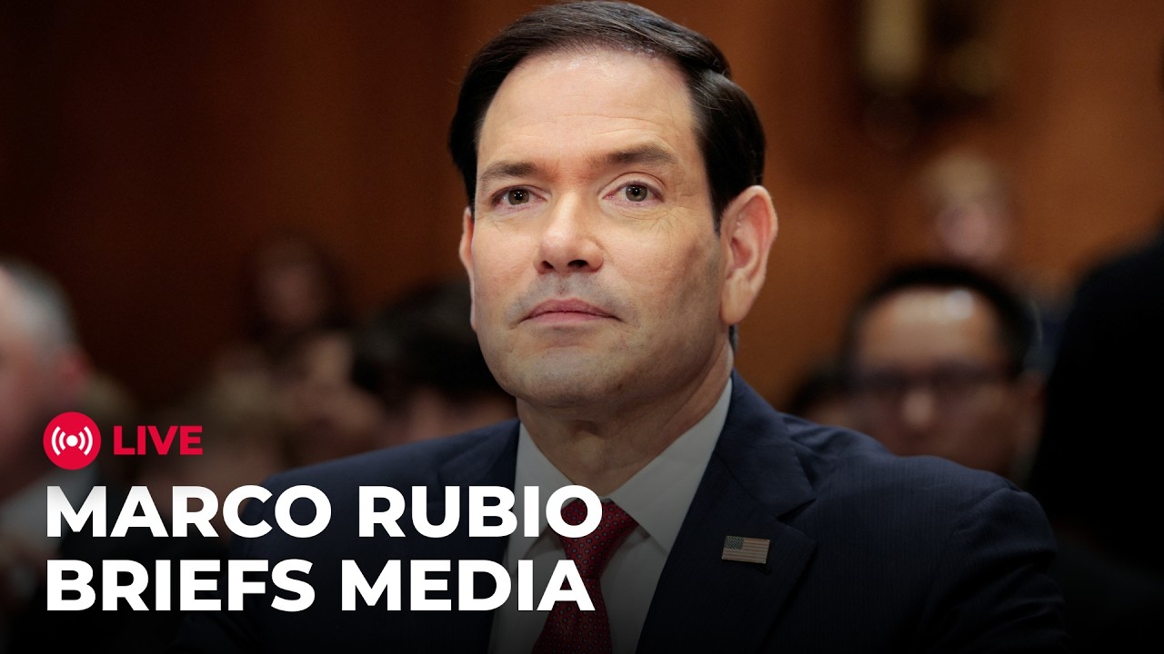 Marco Rubio Live: US Secretary of State Rubio Interacts with Media | ASEAN Summit | Philippines