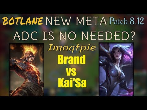 Imaqtpie | BRAND vs KAI`SA | BRAND Bot Challenger Gameplay | Patch 8.12