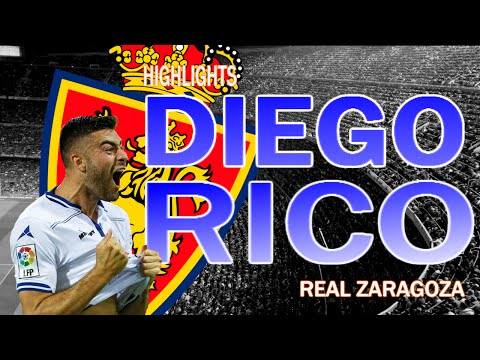 Diego Rico► All goals and amazing assists║Real Zaragoza