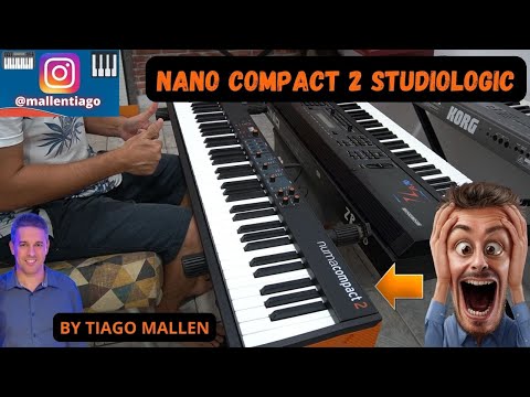 STUDIOLOGIC NUMA COMPACT 2 (FACTORY SOUNDS ) by TIAGO MALLEN #teclado #tecladista #studiologic