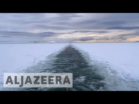 Luxury cruise ship sets sail for unprecedented Arctic Northwest Passage
