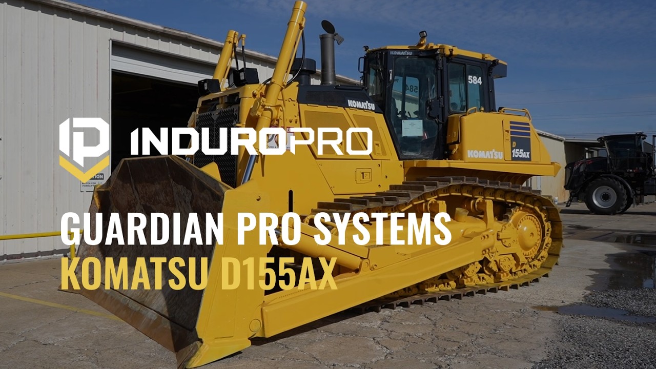 Komatsu D155AX InduroPro application Guardian Pro Systems Broussard LA
