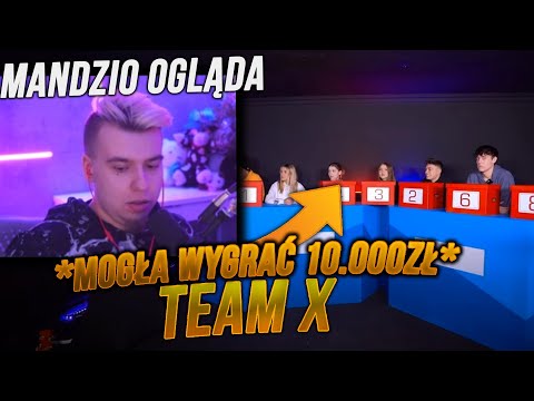 MANDZIO OGLĄDA TEAM X MOGŁA WYGRAĆ 10.000 ZŁ | MANDZIO SHOTY Z LIVE