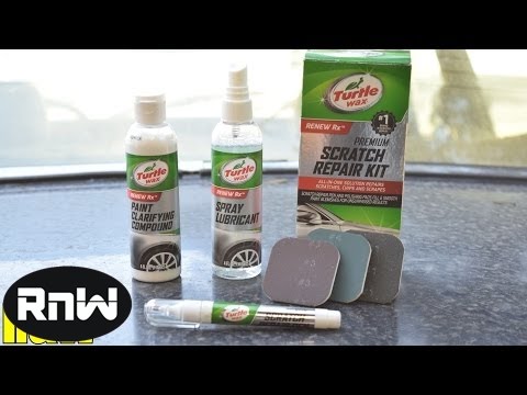 How to Remove Light Scratches Without Any Tools - Turtle Wax Scratch Repair Kit Review Video