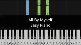 All By Myself (Eric Carmen) - Easy Piano Tutorial