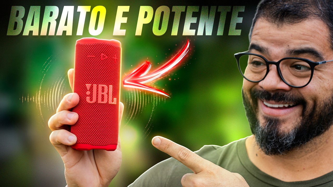 Miniatura da avaliação em vídeo de Caixa de Som JBL Grip 16W RMS Portátil - Preto