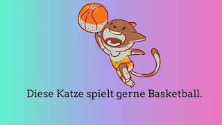 Sportliche Katzen - German Video Reader