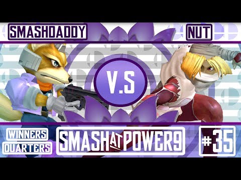 SAP9 #35 - Smashdaddy (Fox) VS Nut (Sheik) - Winners Quarters