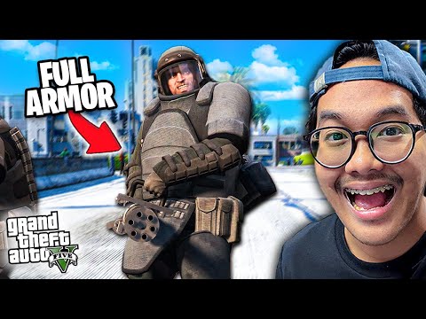 MISI PERAMPOKAN BANK FULL ARMOR ANTI TEMBAK! - GTA 5 Story
