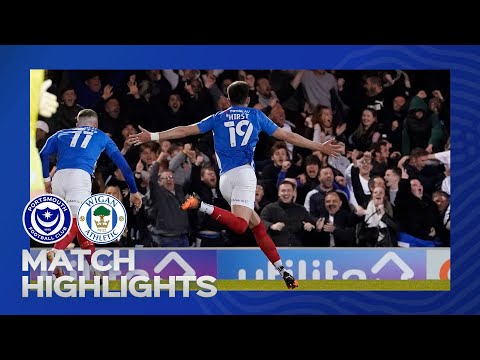 Highlights | Pompey 3-2 Wigan Athletic