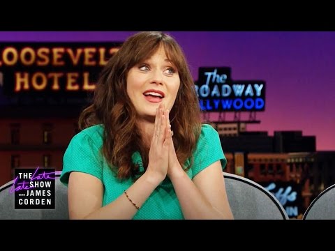 Zooey Deschanel on Rapping in Front of Justin Timberlake