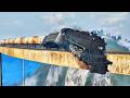 BeamNG Drive Steam Train Crashing 6