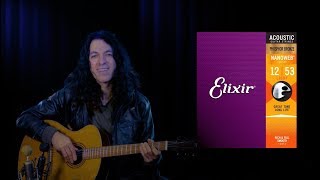 Video thumbnail for Elixir Phosphor Bronze Acoustic Strings with Nanoweb Coating by Guitar Player Magazine