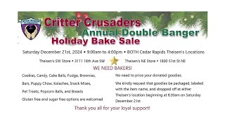 Everyday Iowa - Help the Critter Crusaders of Cedar Rapids!