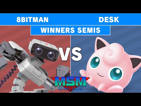 MSM Online 59 - 8BitMan (ROB) Vs. Desk (Jigglypuff) - Winners Semis