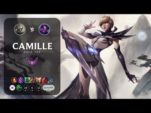 Camille Top vs Kennen - KR Master Patch 13.4
