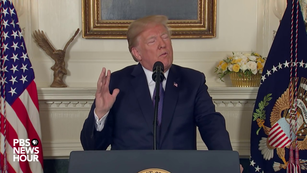 WATCH LIVE: President Trump makes an announcement about Syria